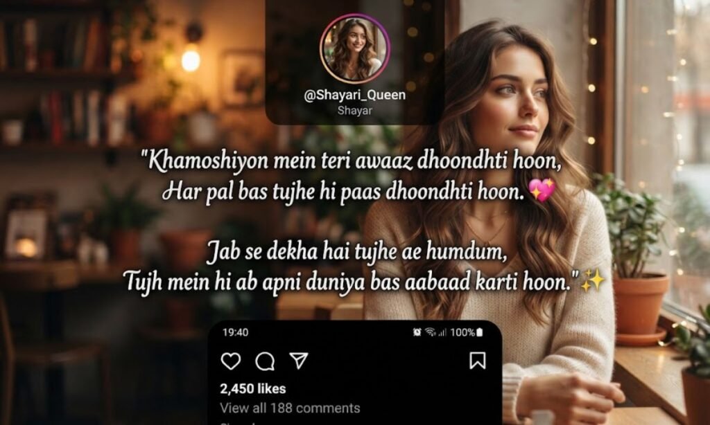 Instagram Bio Shayari with Emojis 💖