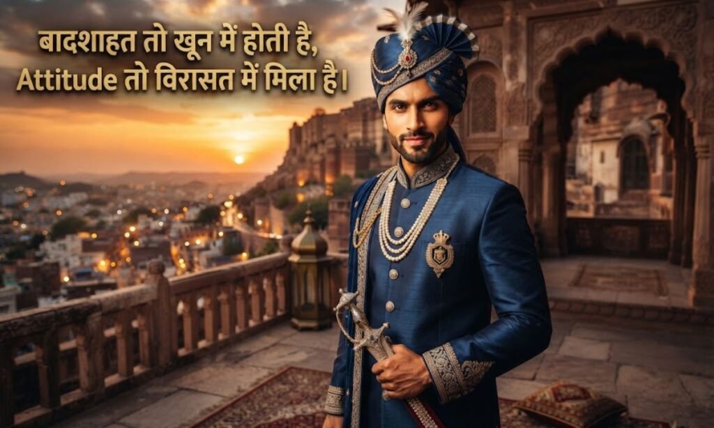 Royal Attitude Status in Hindi