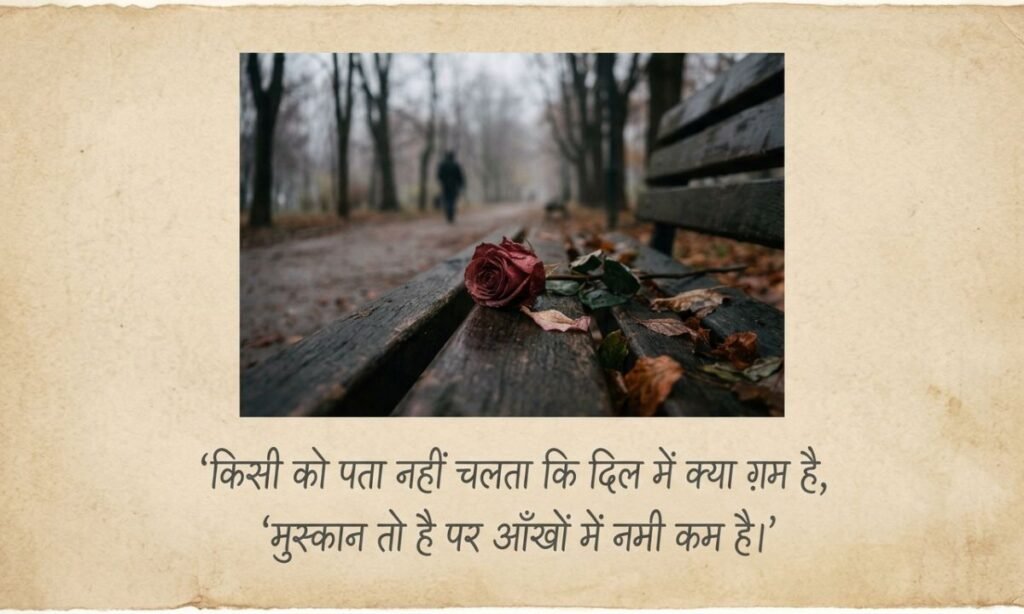 Shayari That Expresses Hidden Inner Pain 🥀