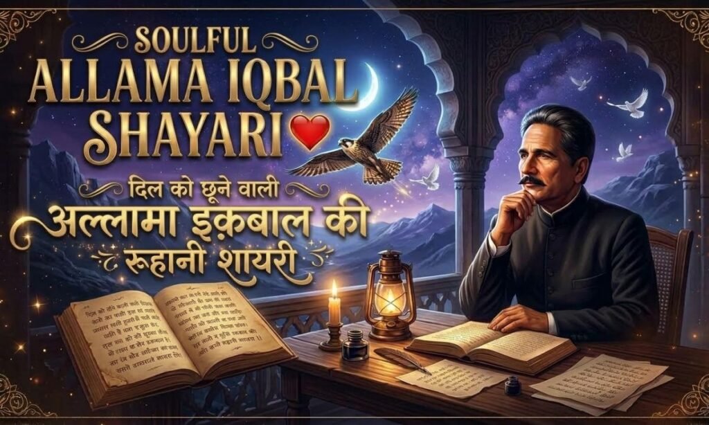 Soulful Allama Iqbal Shayari in Hindi 🕊️