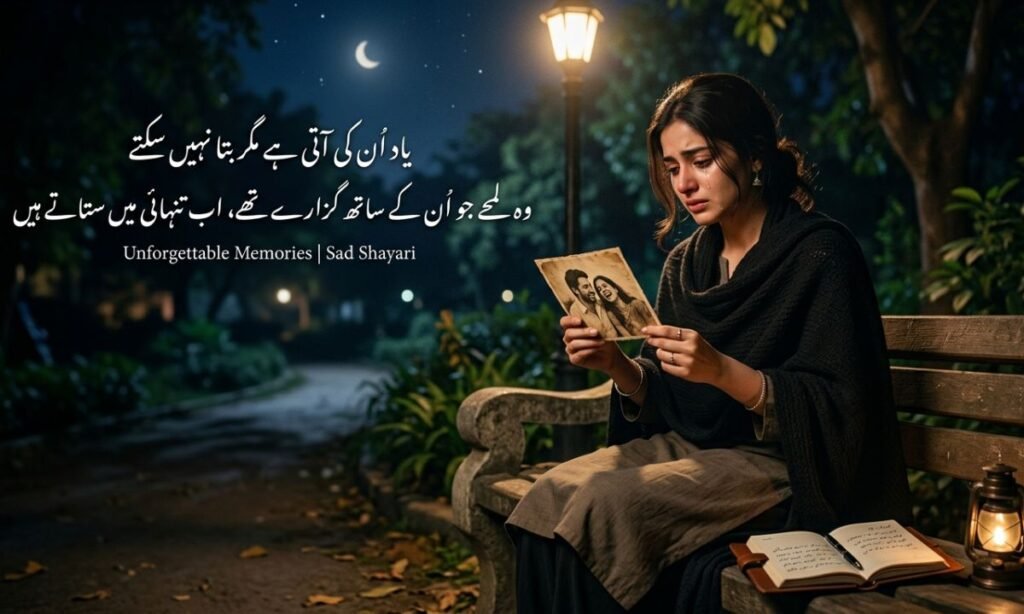 Unforgettable Memories Sad Shayari 🥀